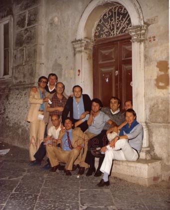 Amici in Via D'Afflitto - anno 1979